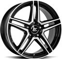 BROCK RCD17 BLACK FULL POL 8.5x19 5/112 ET57 CB66.6
