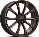 GMP TOTALE SATIN BLACK BRONZE DIAM 8x19 5/112 ET35 CB57.1