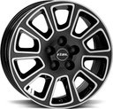 RIAL TRANSPORTER 2 DIAM BLACK POL 6x15 5/112 ET30 CB66.6